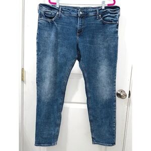 Silver Jeans Co. Girlfriend Jeans Sz20/L29